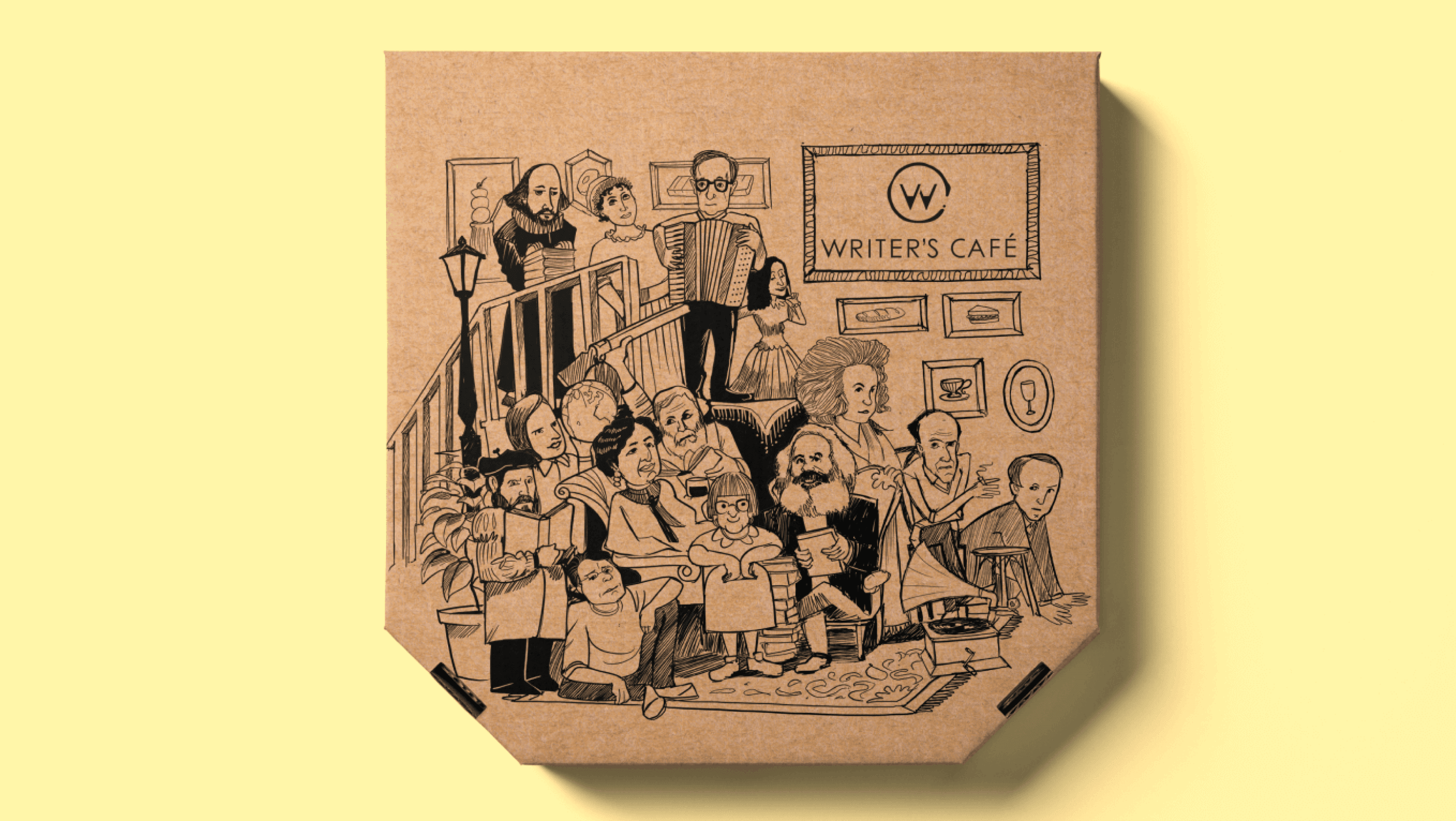 Writer's Café bag